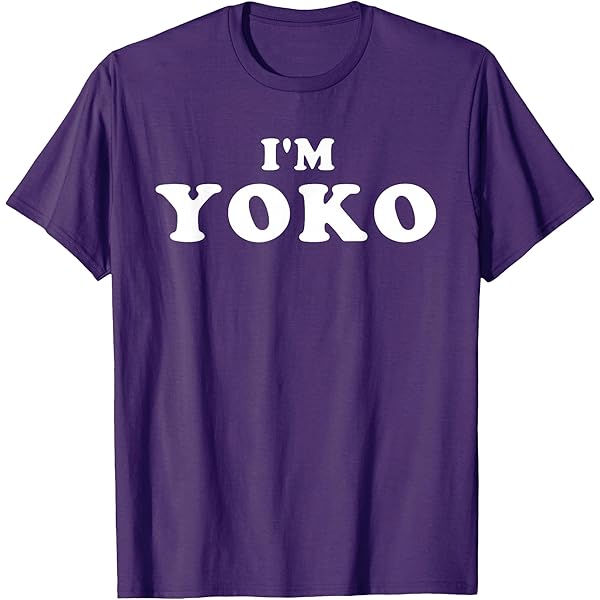 Amazon.com: I'm Yoko, I Am Yoko T-Shirt : Clothing, Shoes & Jewelry